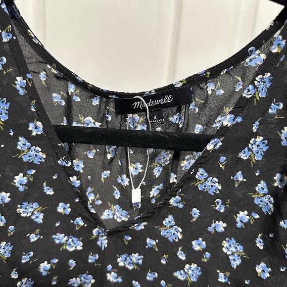 NWOT Madewell Lightweight Blouse Women's Size S, Small - Picture 2 of 5